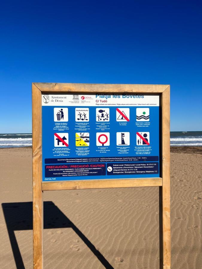 Piso Los Angeles - 1Ra Linea De Playa Denia Exteriér fotografie
